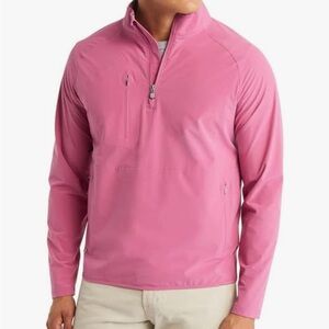 Peter Millar Men's Rose Quarter-Zip Jacket XXL